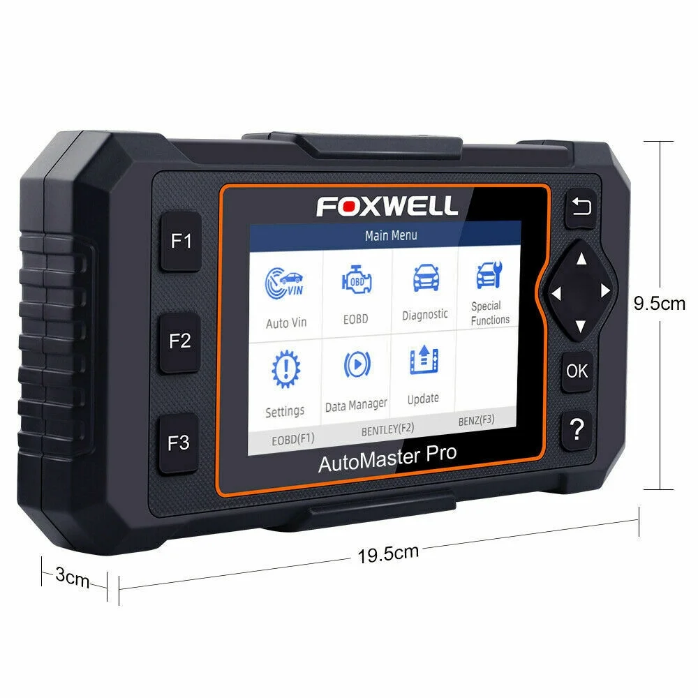 2022 New Version Foxwell Elite Full Systems Automotive OBD2 Scanner Oil Reset / EPB Reset / SAS Calibration/ABS Bleeding/Throttle Matching Code