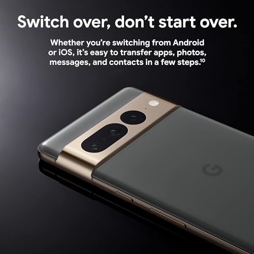 Google Pixel 7 Pro - 5G Android Phone - Unlocked Smartphone with Telephoto/Wide Angle Lens, and 24-Hour Battery - 128GB - Obsidian