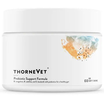 Probiotic Support Formula 60 soft chews by ThorneVet - Kansas Nuitrition - HNZSDS