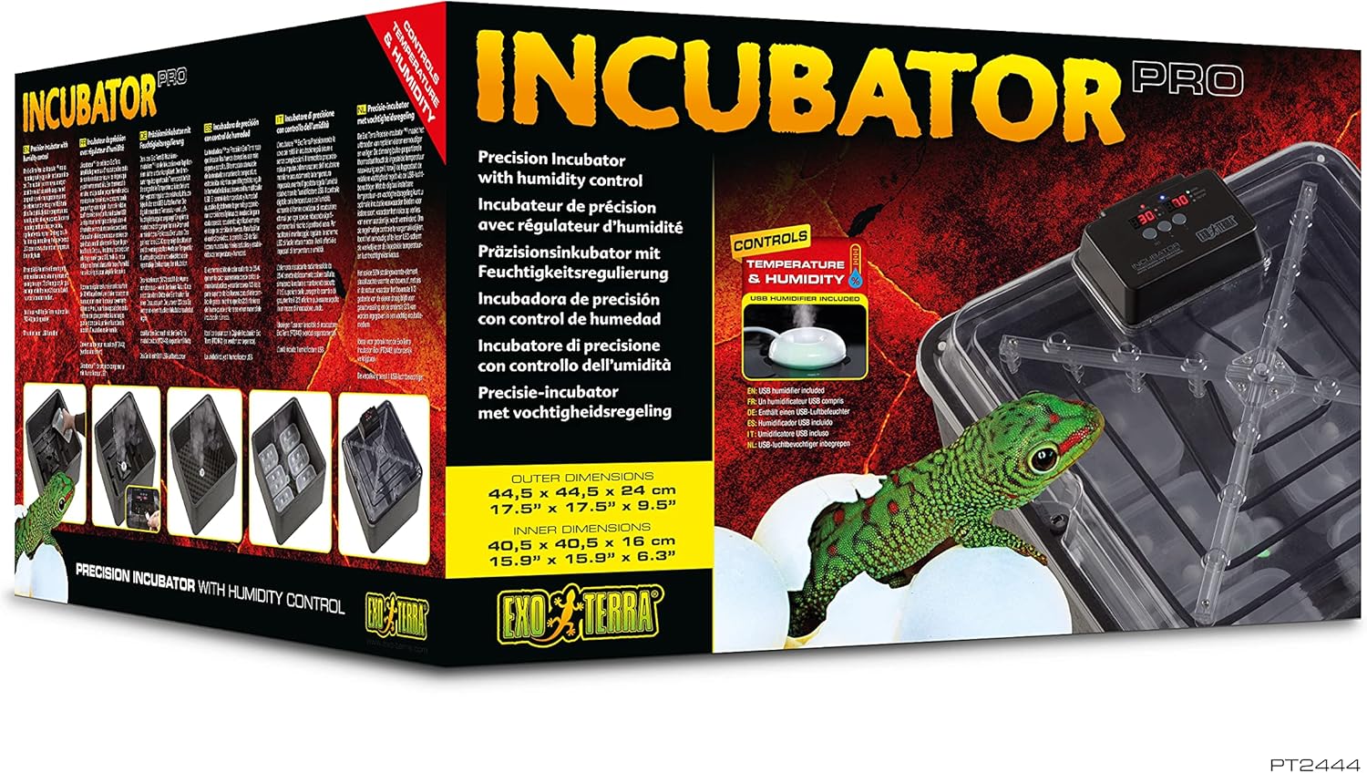 Exo Terra Precision Incubator Pro for Reptile Terrariums