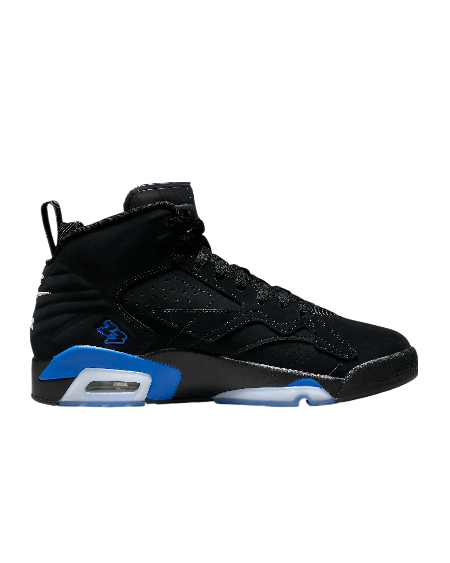 Jordan Men MVP Black / Game Royal-White DZ4475-041, Size 11 US