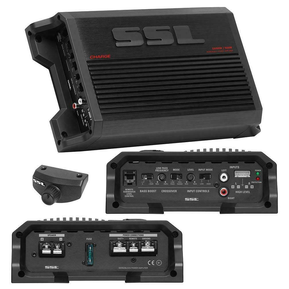 Sound Storm Laboratories CG1501M 1500 Watt Monoblock Class A/B Car SUB Amplifier