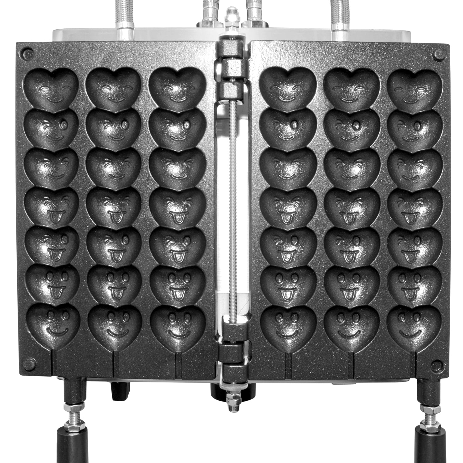 ALDKitchen Waffle Maker | 3 Heart-Shaped Waffles on a Stick | Babycakes Waffle Iron | 110V