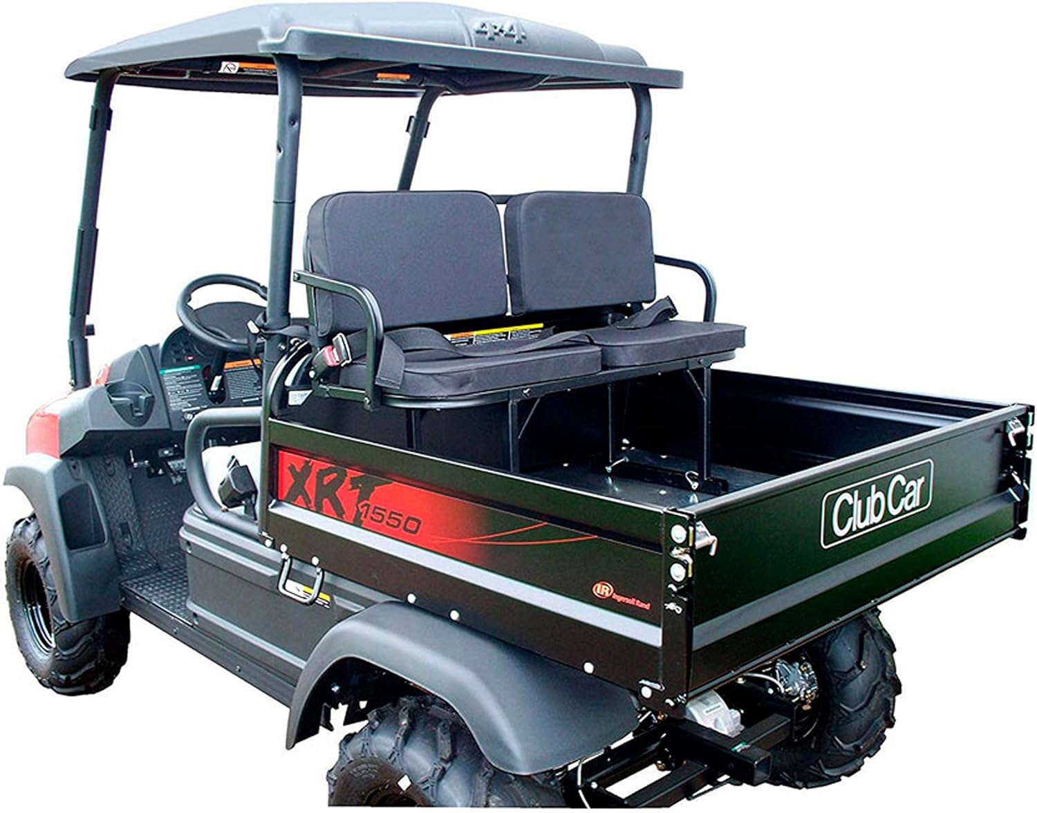 Great Day Original Rumble Seat - For UTVs With30x 30x 12 or Larger Bed Size - 300 lbs Weight Capacity - Black, UVRS100BL