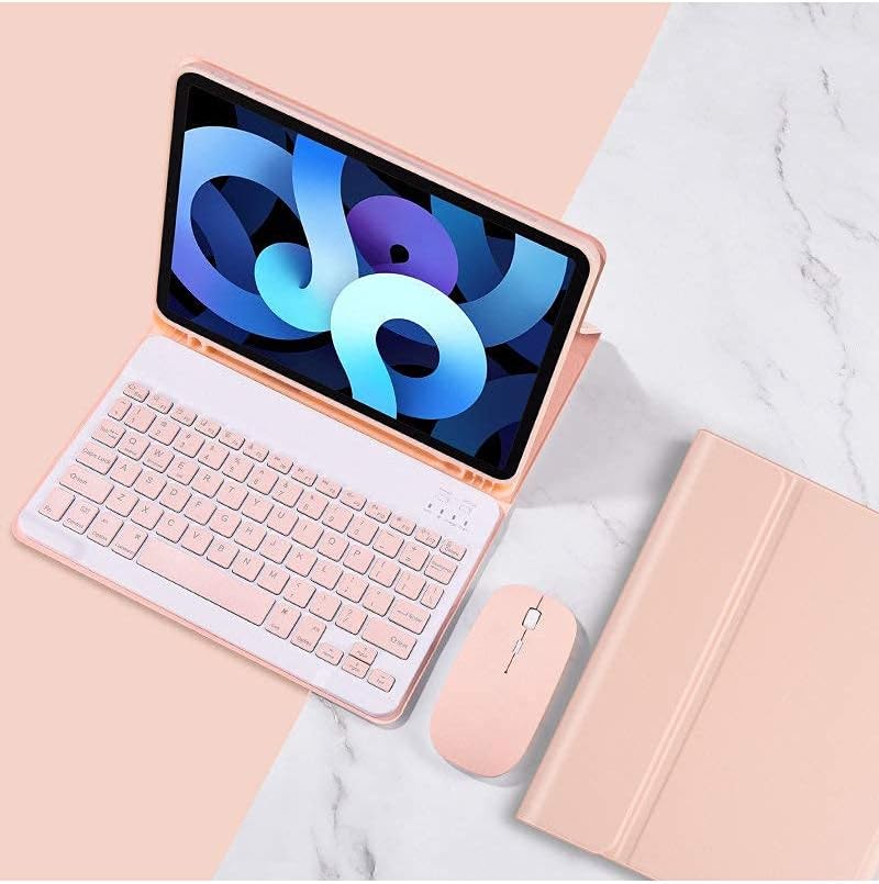 iPad 11" 2021/2020 Keyboard Case with Mouse,Backlits Detachable Slim Keyboard,Flip Folio Smart Cover with Keyboard for iPad Pro 11 inch 3rd/2nd Gen