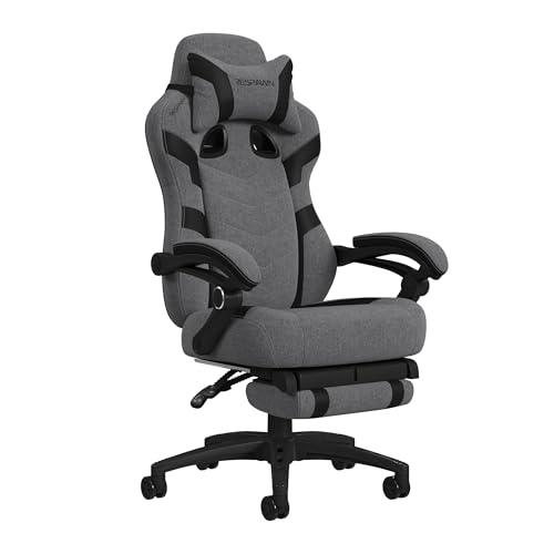 RESPAWN 110 Pro Gaming Chair - Gaming Chair with Footrest, Reclining Gaming Chair, Video Gaming Computer Desk Chair, Adjustable Desk Chair