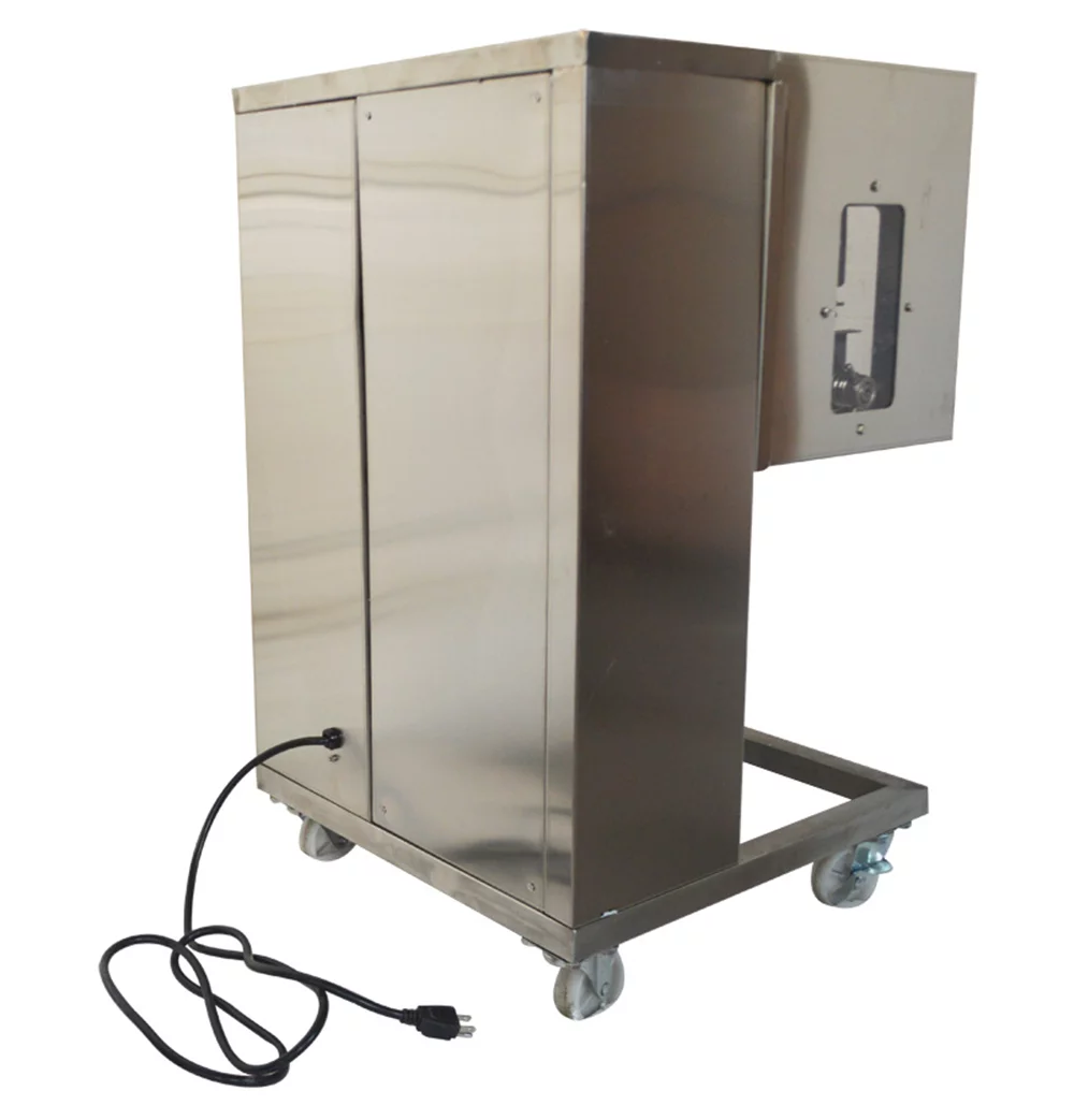 PreAsion Shredded Meat Cutting Machine Commercial Double Motor Slicer 4mm Blade Qsj-A Processing capacity:500kg/h