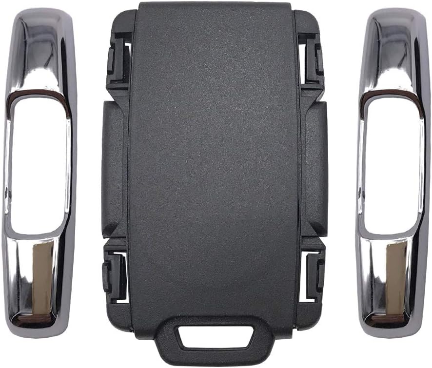 Replacement Key Fob Cover Case fit for Chevy Silverado Colorado GMC Sierra Yukon Cadillac Keyless Entry Key Fob Shell