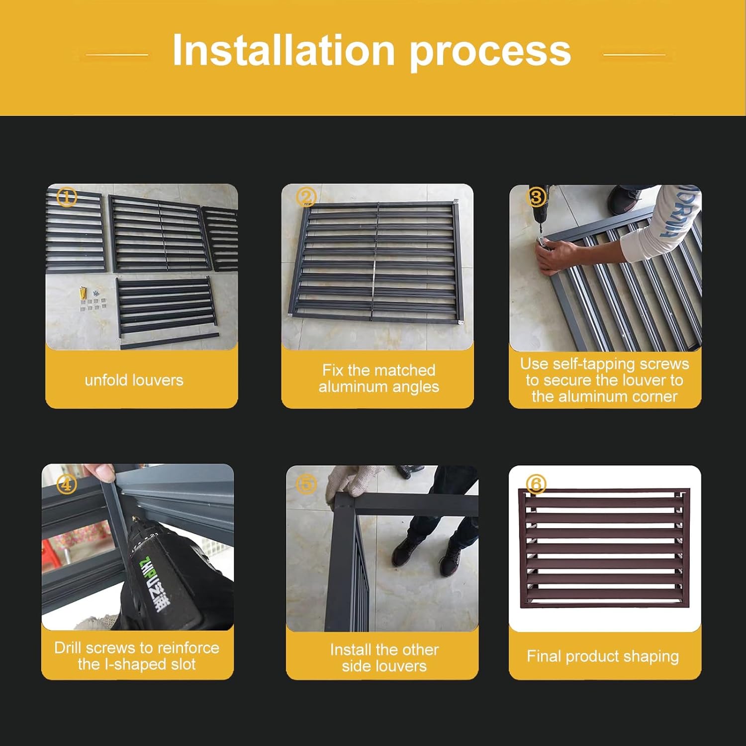 Air Conditioner Fence -Air Conditioner Covers for Outside Units, Aluminum Outdoor Privacy Ac Covers, Air Conditioner Fence, Flower Stand