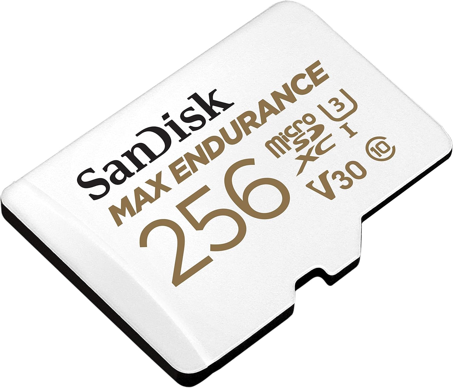 SanDisk 256GB MAX Endurance microSDXC Card with Adapter for Home Security Cameras and Dash cams - C10, U3, V30, 4K UHD, Micro SD Card
