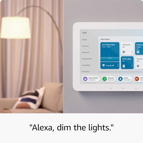 Amazon Echo Hub | 8” smart home control panel with Alexa | Compatible with thousands of devices