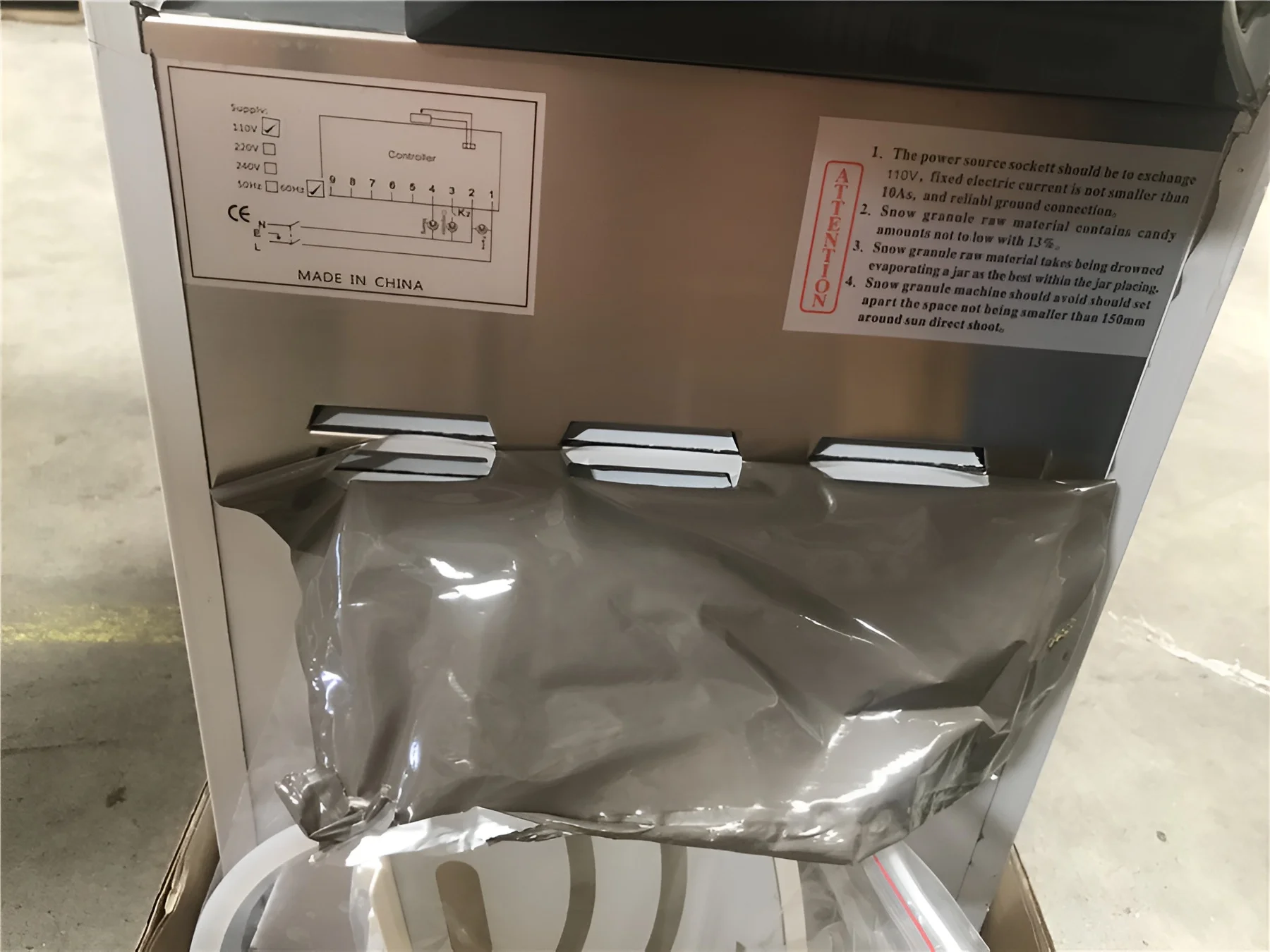 Commercial Slush Machine, 10L Stainless Steel Margarita Slushie Maker, Slush Frozen Drink Maker, Clearance 10L 1 tank - Radiant Selections