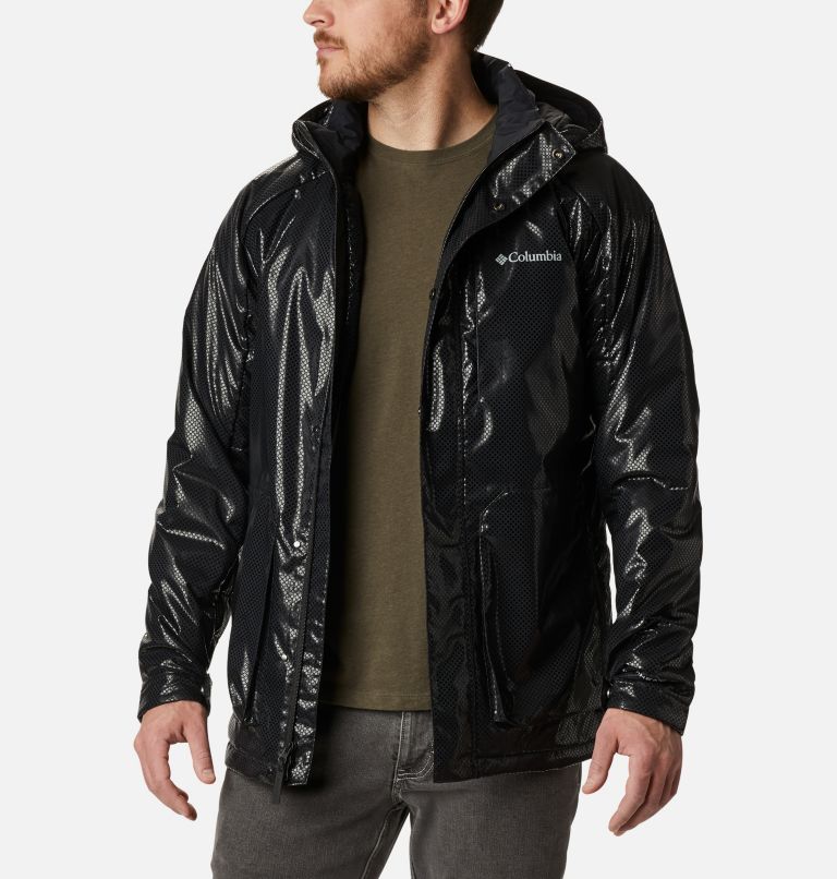 Black Men's Dawn Watch Insulated Jacket | MAJCDL-384