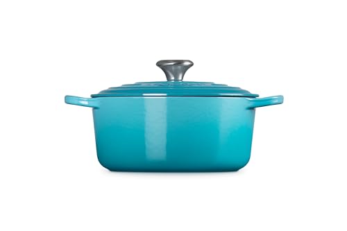 Le Creuset Enameled Cast Iron Signature Round Dutch Oven, 5.5 qt., Cerise