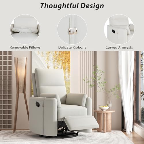 Massage Recliner,Power Lift Chair for Elderly with Adjustable Massage and Heating Function