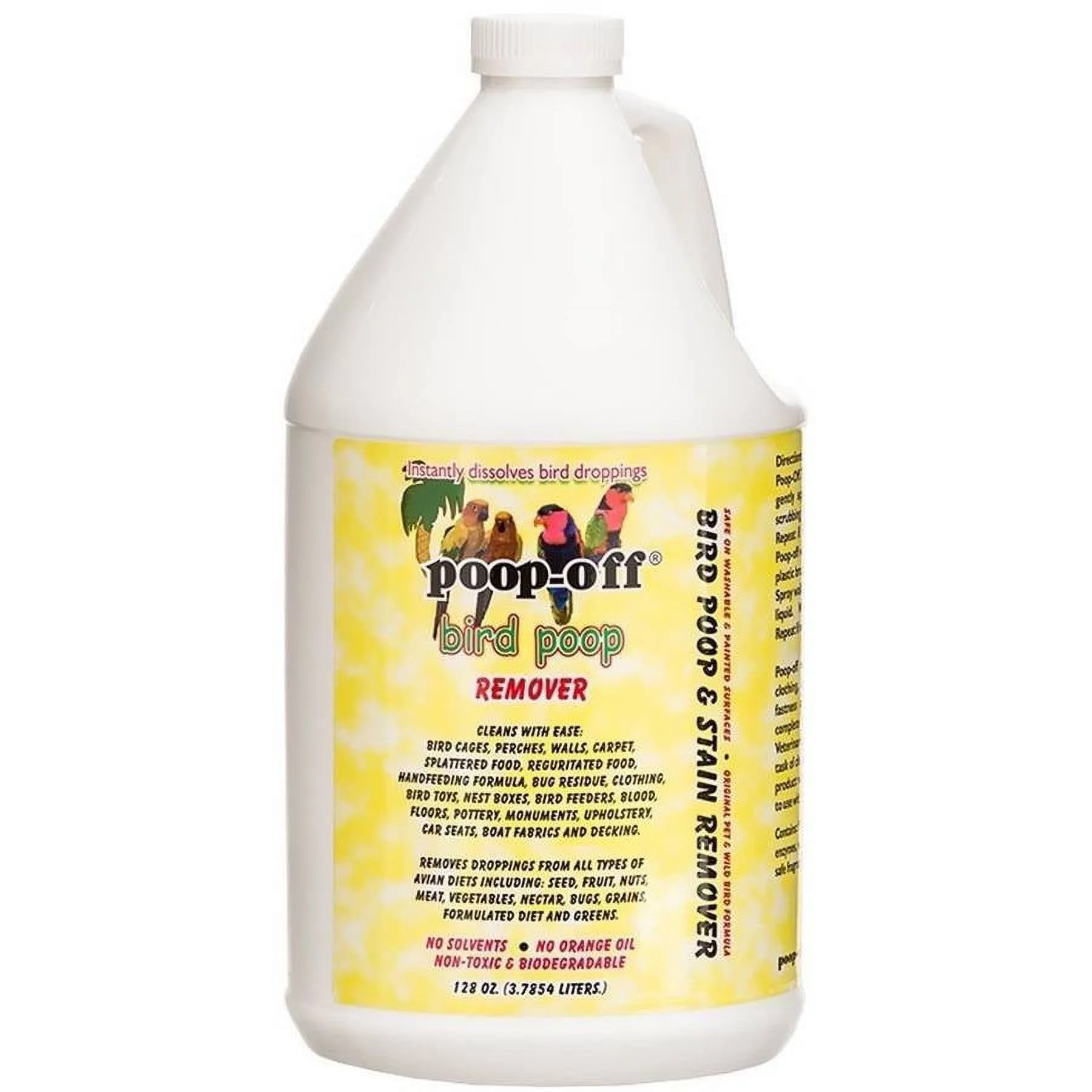 Poop-Off Bird Poop Remover, 128 fl oz - Curated Treasures Market