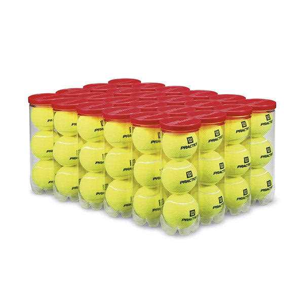 Wilson Practice 24 Cans Tennis Balls - Sports Supplies Online Store
