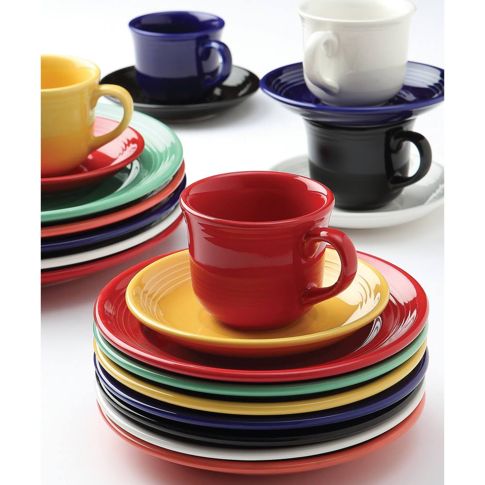 Tuxton China CQE-060 6 in. Concentrix Cayenne Saucer - 2 Dozen