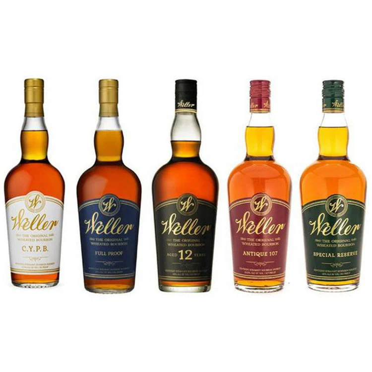 W.L. Weller Bourbon Five Bottle Bundle - Nestor Liquor