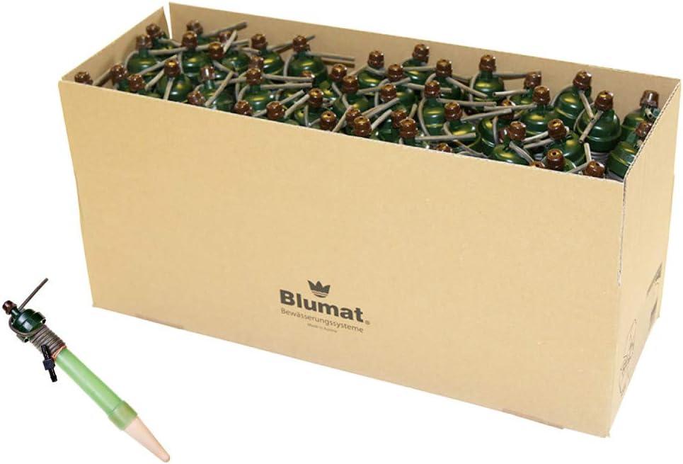 Blumat Drip System - 6 Pack Small Kit with Reservoir - Smart Automatic Watering System, Great for Vacation, Made in Austria