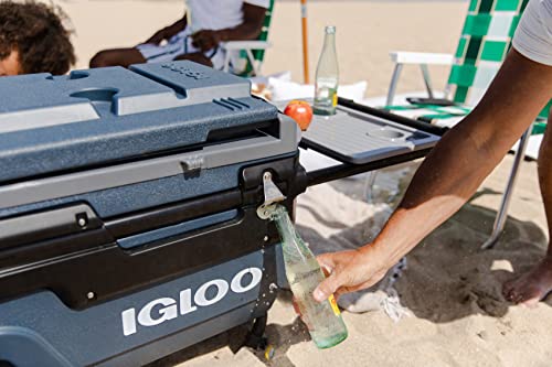 Igloo Trailmate Journey 70Qt Wheeled Cooler, Insulated Hard Shell Ice Chest