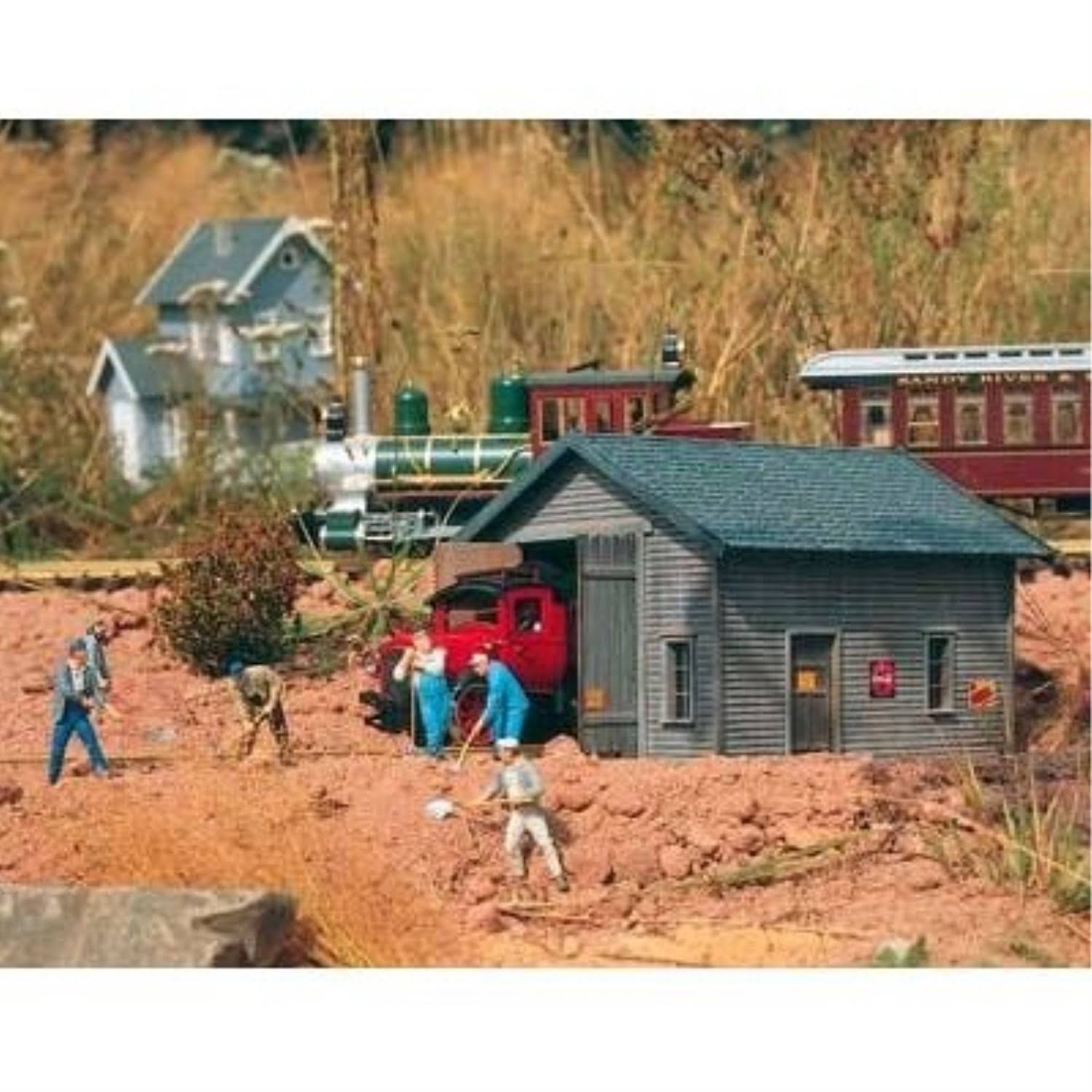 Piko G Scale Model Train Buildings - Track Inspection Shed - 62232