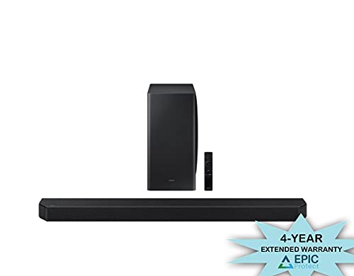SAMSUNG HW-Q900A 7.1.2 Channel Dolby Soundbar and Subwoofer with Extended Coverage by Epic Protect (2021) - Smart Home Appliances