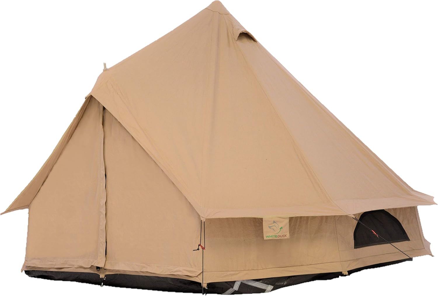 WHITEDUCK Regatta Canvas Bell Tent - w/StoveJack, Waterproof, 4 Season Luxury Camping and Glamping Yurt Tent Outdoor