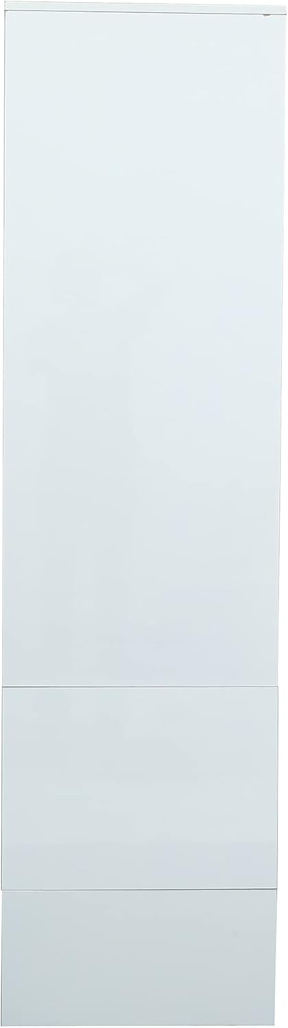 Contemporary Modern Freestanding Wardrobe Armoire Closet Storage Cabinet,Open Wardrobe with 1-Door