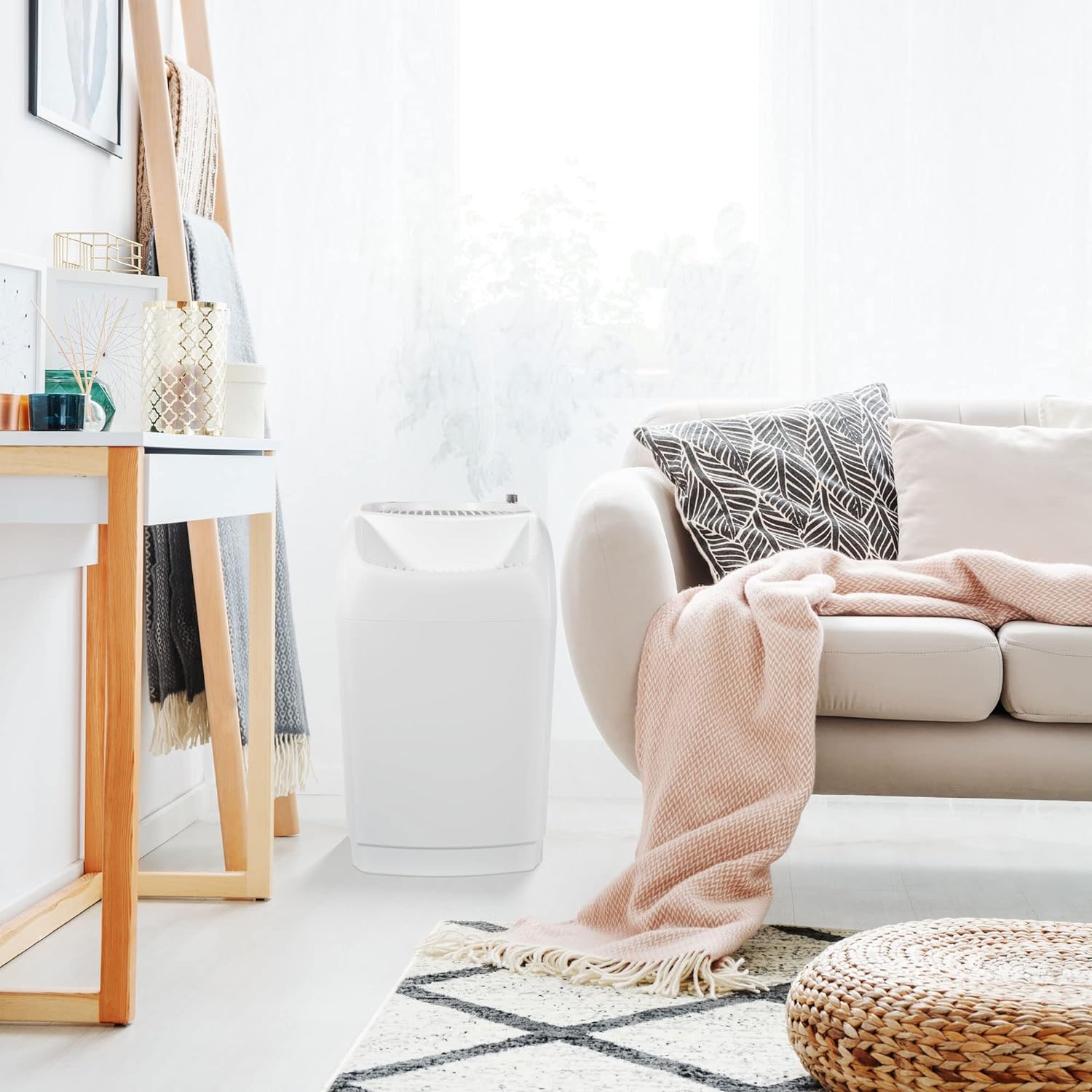 AIRCARE Space-Saver Evaporative Whole House Humidifier (2,300 sq ft) - Smart Home Appliances