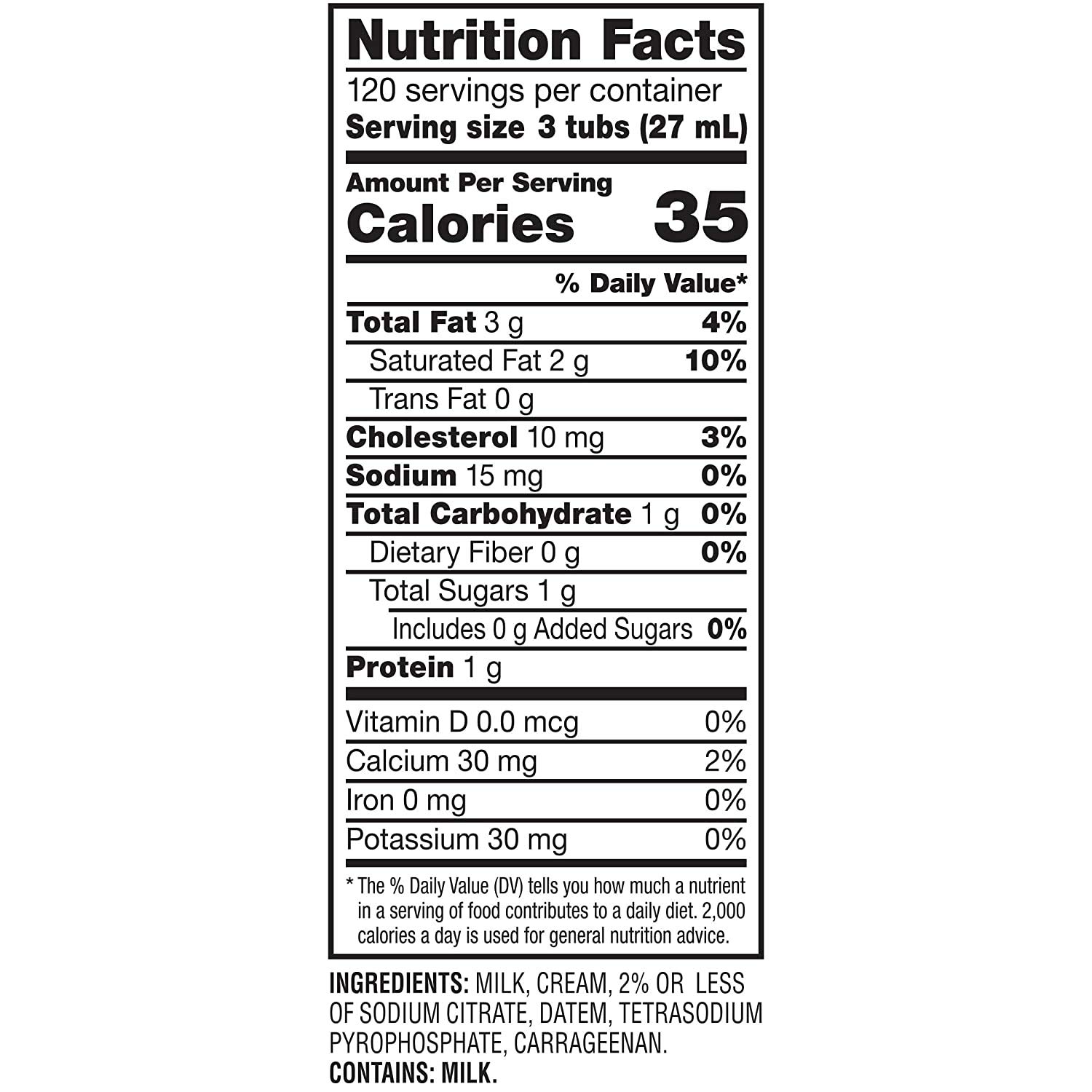 Nestle Carnation Coffee Creamer Half and Half, No Refrigeration, Made with Real Dairy, Box of 360 Pack of 2