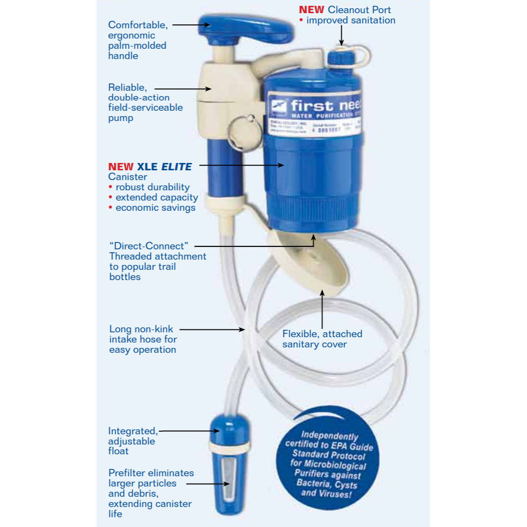 General Ecology, First Need XLE Elite Water Purifier