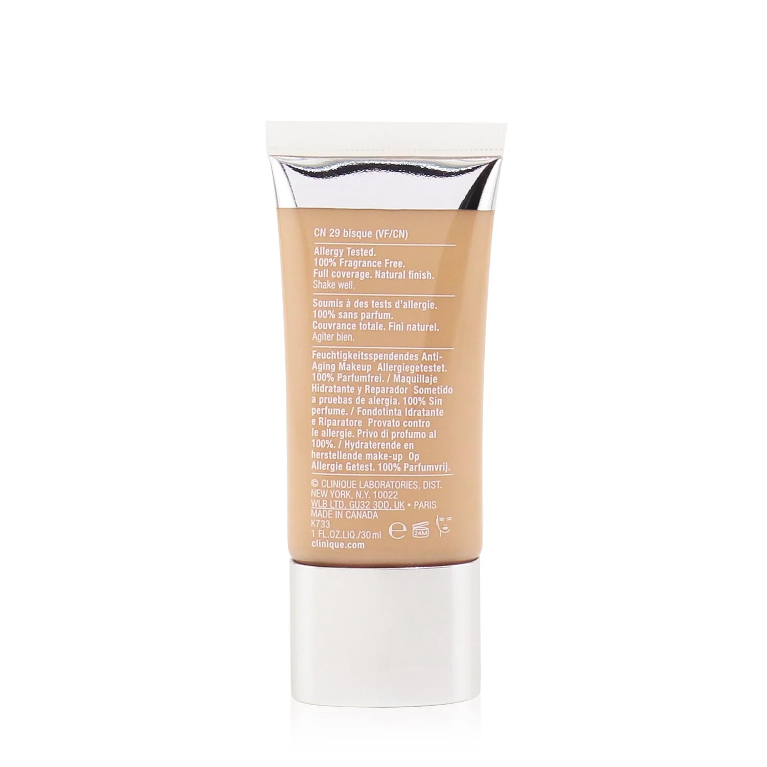 Clinique Even Better Refresh Hydrating And Repairing Makeup - # WN 01 Flax  30ml/1oz