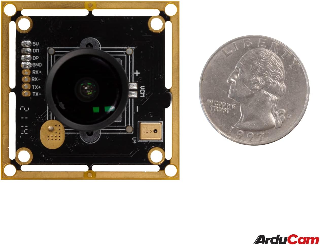 Arducam 8MP 1080P Auto Focus USB Camera Module with Microphone, 1/3.2” CMOS IMX179 Mini UVC USB2.0 Webcam Board with 3.3ft/1m Cable for Windows