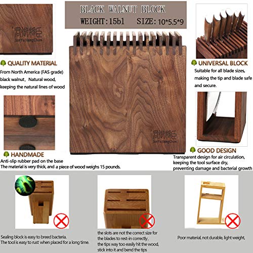 Knife Set Block - 8 Piece Chefs Knife Set