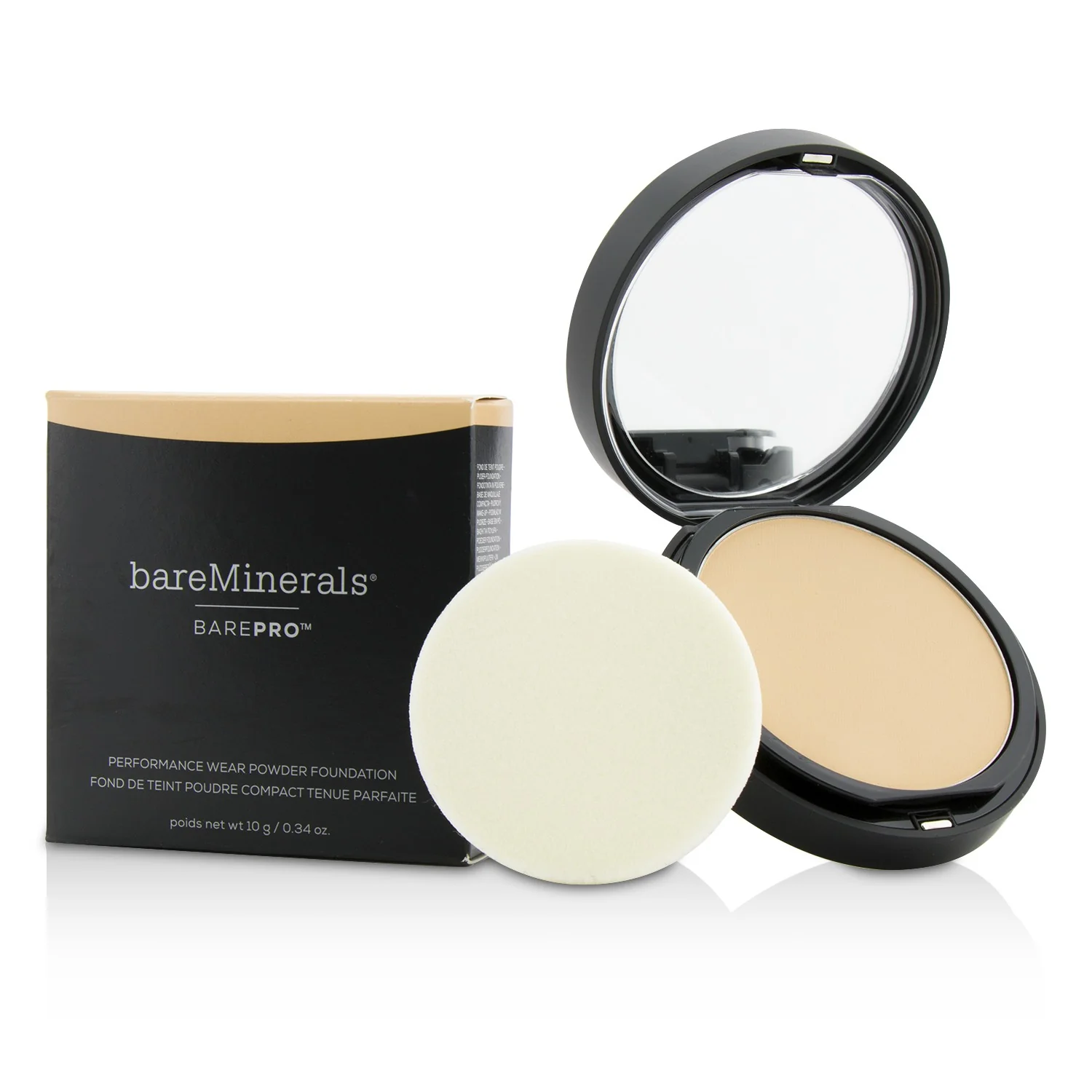BareMinerals BarePro Performance Wear Powder Foundation - # 9.5 Flax  10g/0.34oz