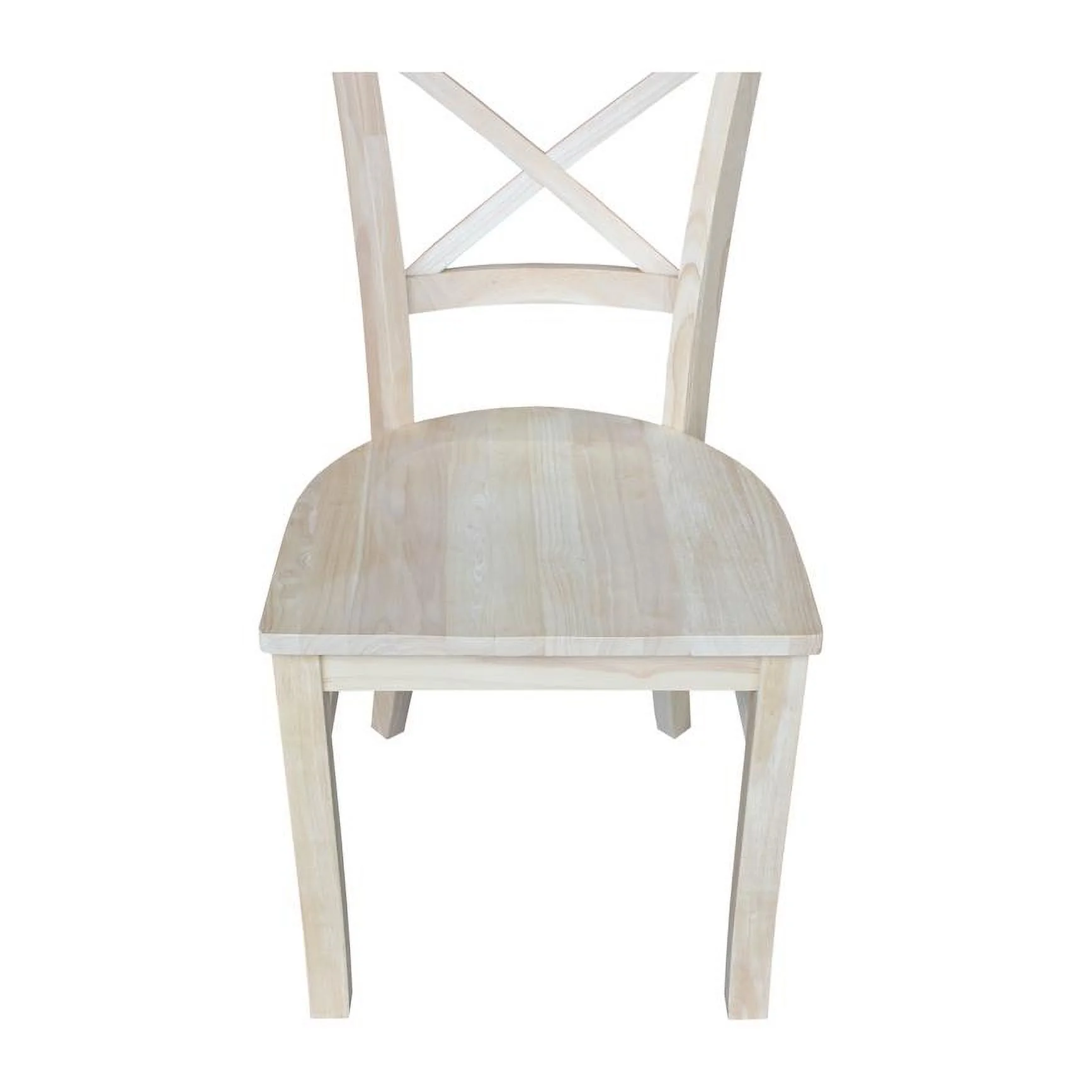 Set of Two Charlotte X-Back Chairs