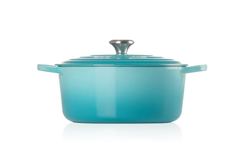 Le Creuset Enameled Cast Iron Signature Round Dutch Oven, 5.5 qt., Cerise