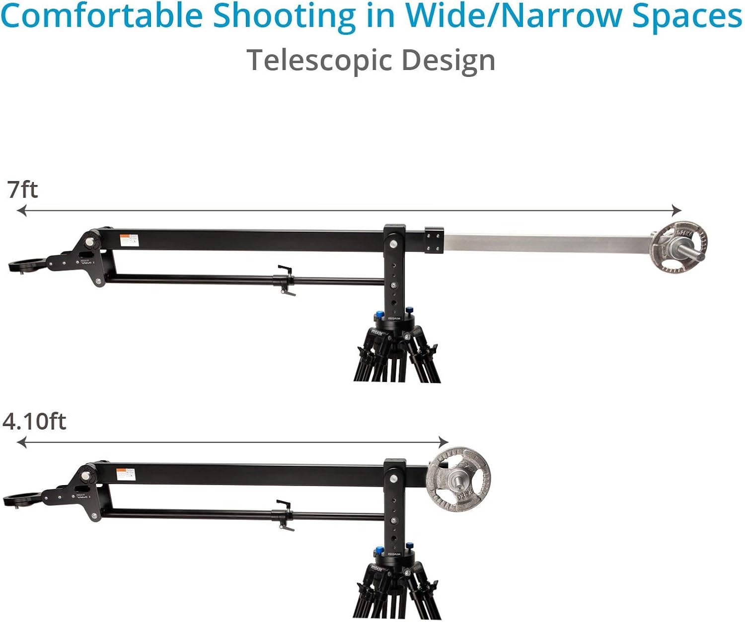Proaim 7' Wave-2 Video Camera Jib Crane
