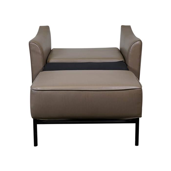 Camping World Allure Furniture Trifold Sleeper Chair in Tan