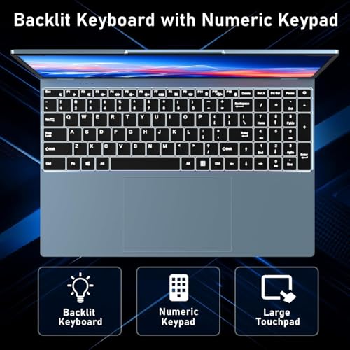 Gaming Laptop, 16 Inch Laptop Computer,MX350 Graphics Laptop,N95 4C/4T Processor(up to 3.4Ghz),32GB RAM 1TB SSD,16”FHD 1920 * 1200 Display,WiFi 5