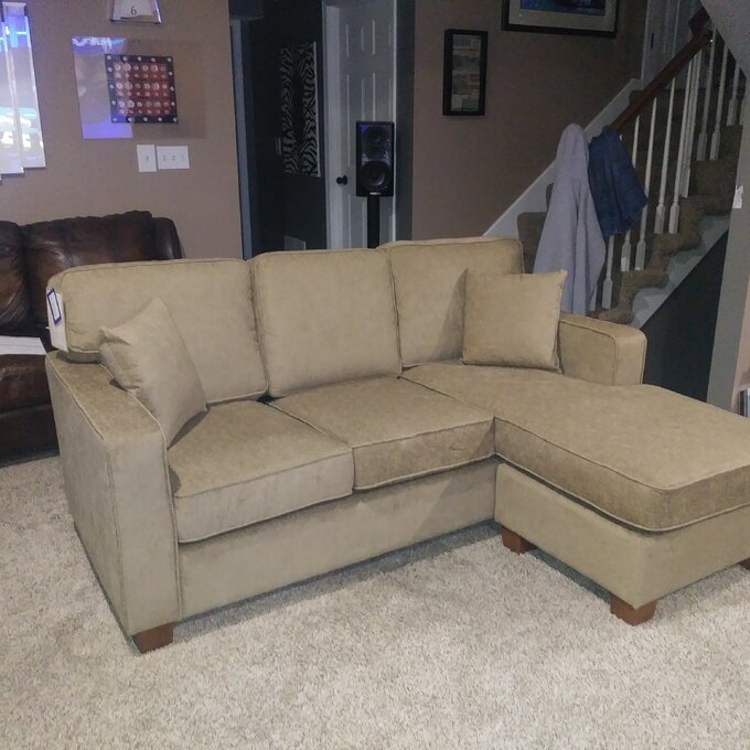 【Furniture】Kehlani 2 - Piece Upholstered Chaise Sectional
