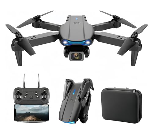 Drone with 1080P Dual HD Camera - 2024 Upgradded RC Quadcopter for Adults and Kids