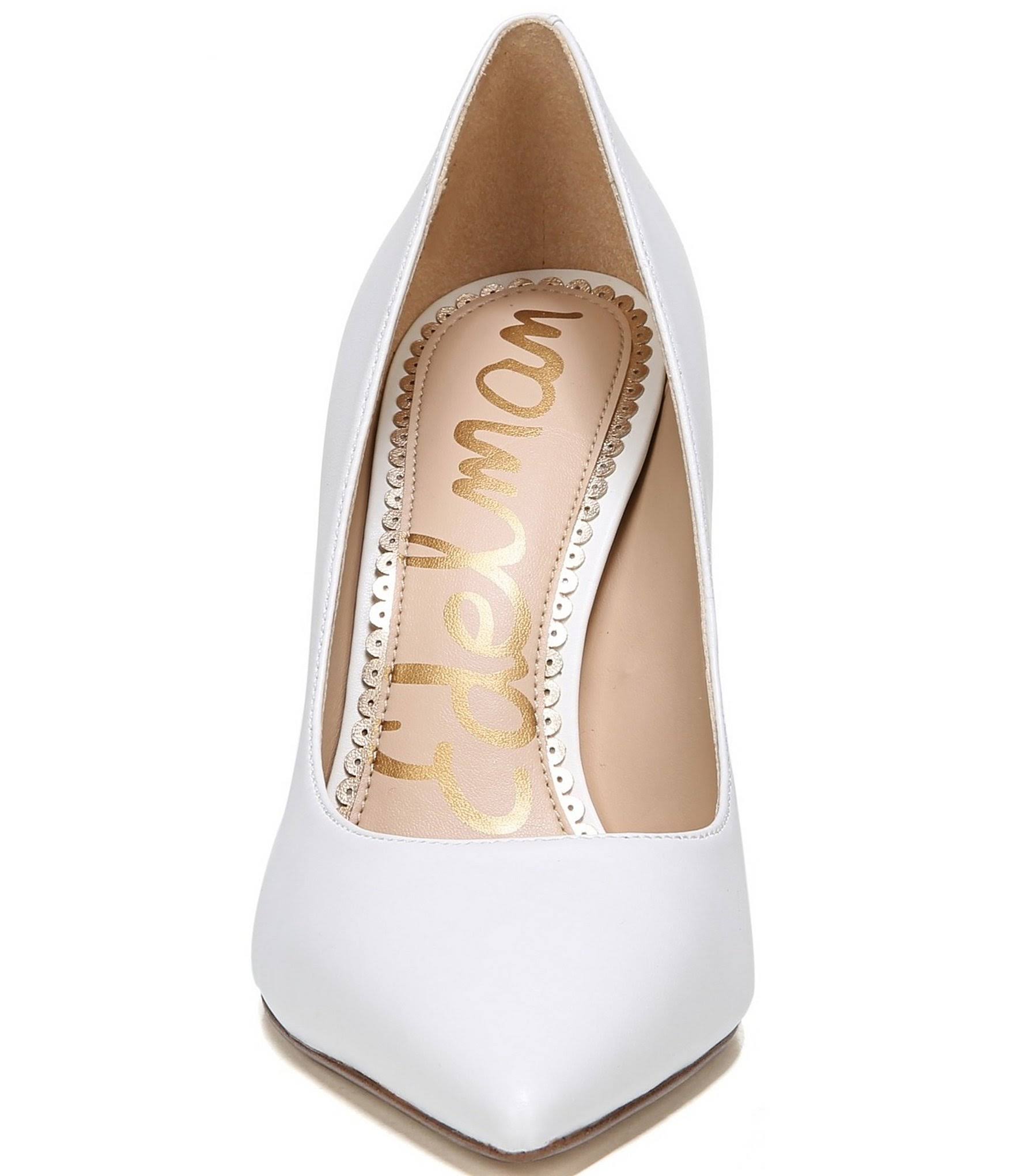 Sam Edelman Hazel Leather Pumps - Nude 9.5