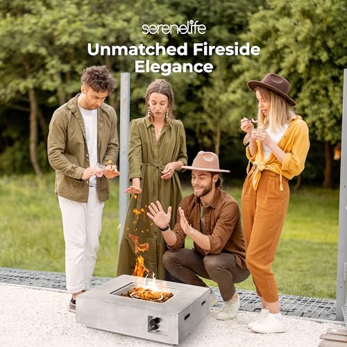 Outdoor Propane Fire Pit Table - CSA/ETL Certified Safe 50