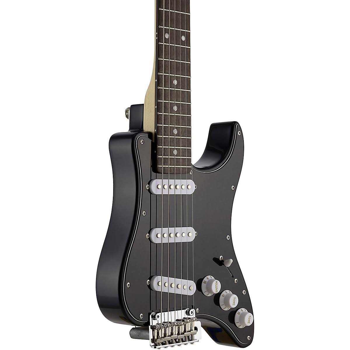 Traveler Guitar Travelcaster Deluxe Electric Travel Gloss Black