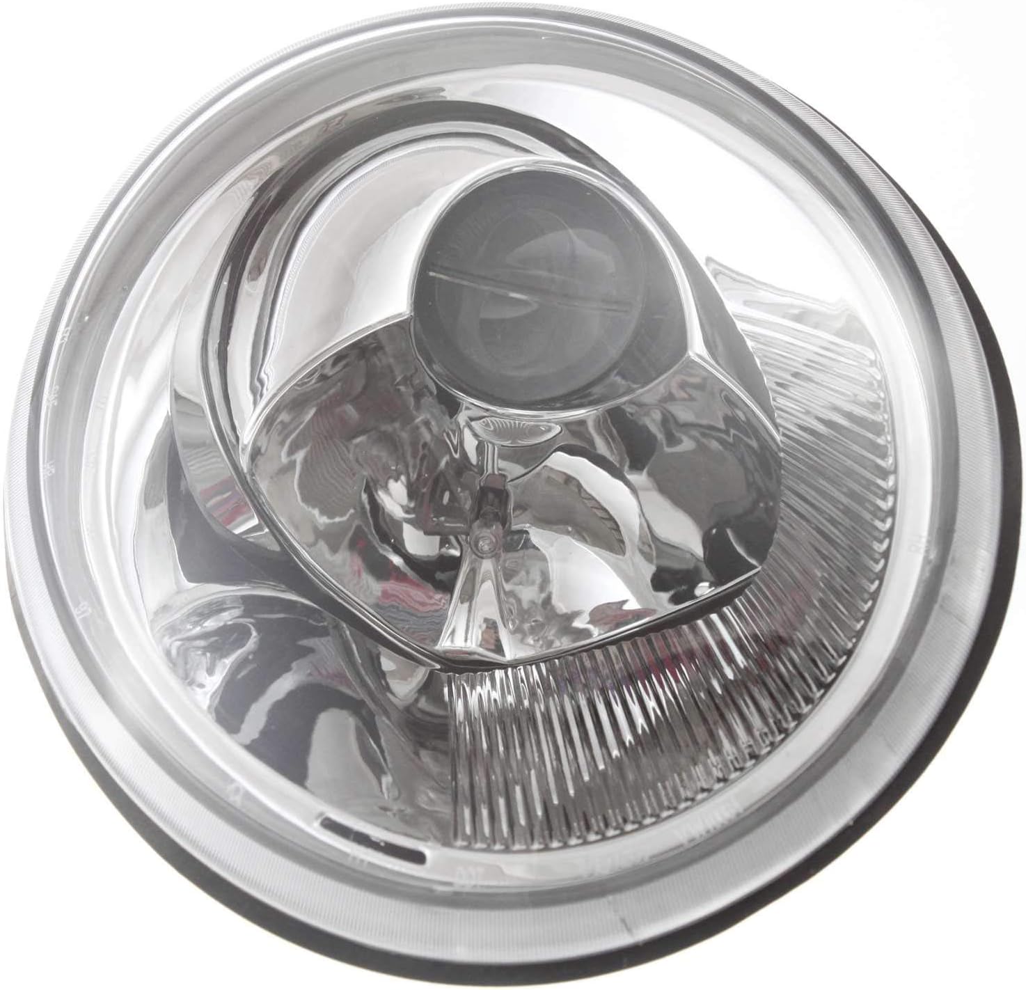 Evan-Fischer Headlight Set Compatible with 1998-2005 Volkswagen Beetle Left Driver and Right Passenger Side Halogen With bulb(s)
