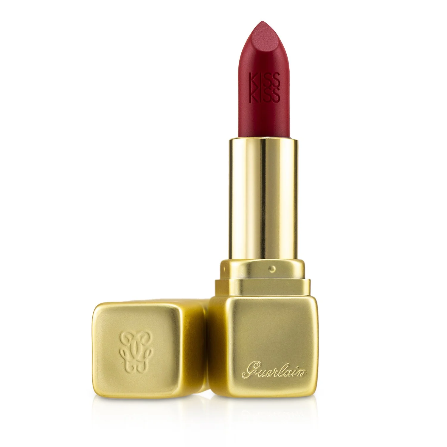 Guerlain KissKiss Matte Hydrating Matte Lip Colour - # M376 Daring Pink  3.5g/0.12oz