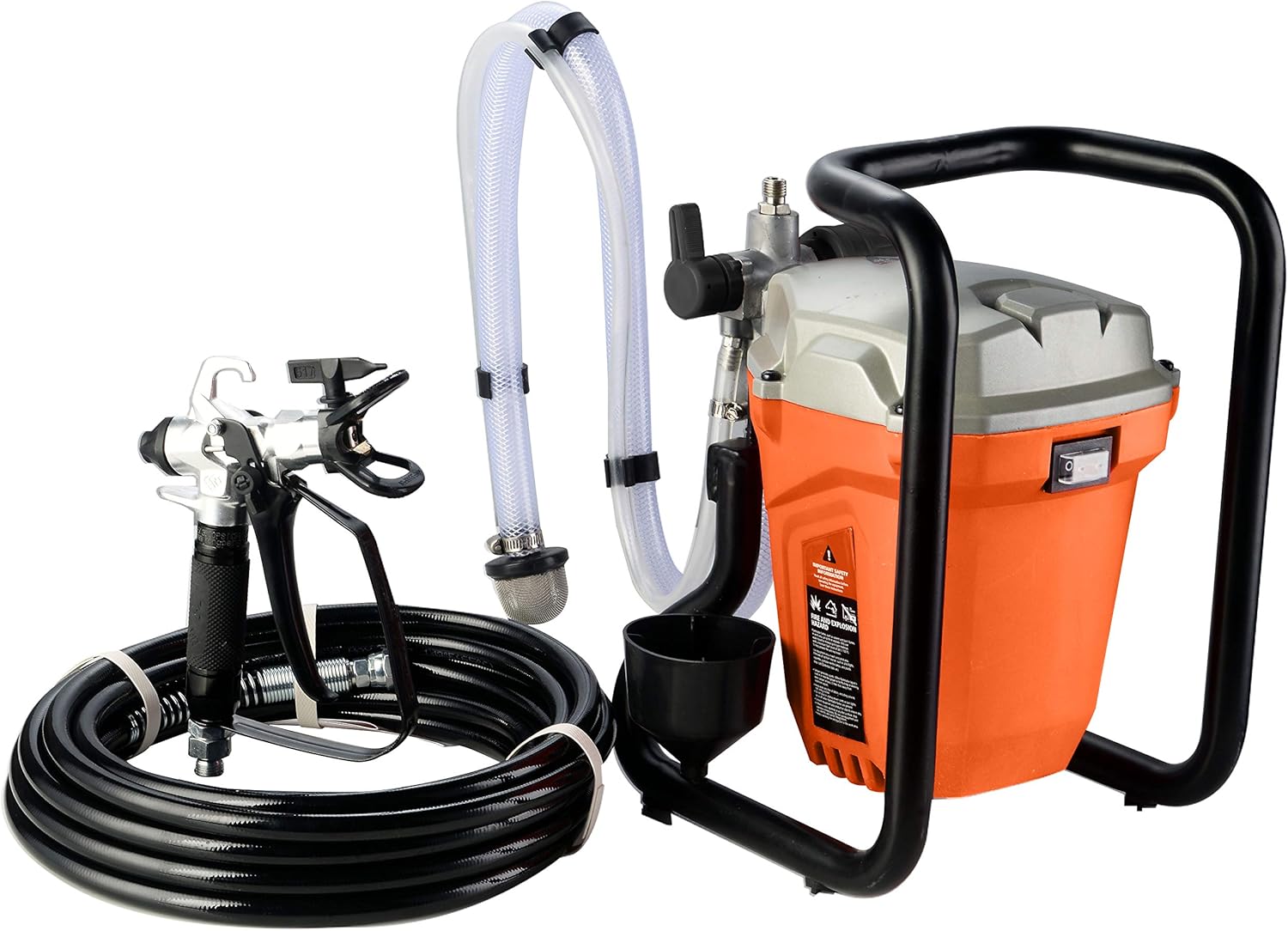 Valu-Air V8626 Airless Paint Sprayer 3000 PSI 5/8HP 650w Electric Powered with 25ft Hose for Interior Exterior Furniture/Fence/Home/House