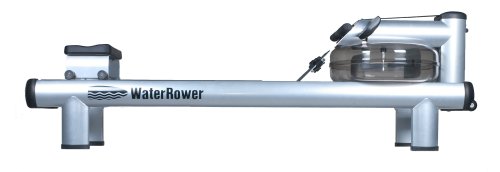 WaterRower M1 Rowing Machine with S4 BLE Monitor | USA Made Water Rower | Original Handcrafted Erg Row Machine for Home Use & Gym